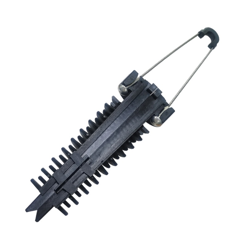 Plastic PA 2000 anchoring clamp cable diameter 8-14mm breaking force 8kn