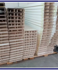 50mm x 50mm Metal Trunking – powder Coated