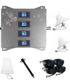 Quadband 2G, 3G, 4G DCS & 4G LTE Mobile Network Signal Booster (Cellular Signal Amplifier)