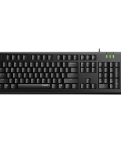 Rapoo NK1800 Spill Resistance Wired USB Keyboard – Black