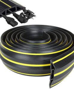 Rubber Floor Trunking 1.8 Meters – Heavy-Duty Cable Protector