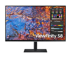 Samsung ViewFinity S8 32" UHD HDR USB-C Monitor (LS32B800PXMXUE)