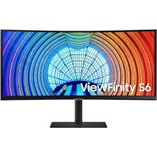 Samsung ViewFinity S6 34″ Curved UWQHD Monitor (LS34C654VAMXUE)