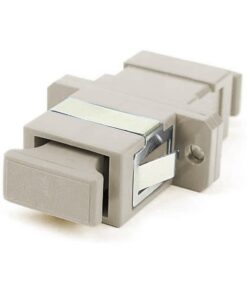 SC Simplex Multimode – Beige Fiber Optic Adaptor