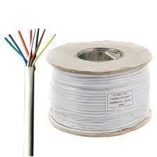 Security Alarm Cable 8-Core 100m White