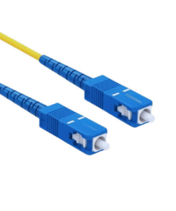 Single Fibre Optic Connector for Network and Telecommunications Installations