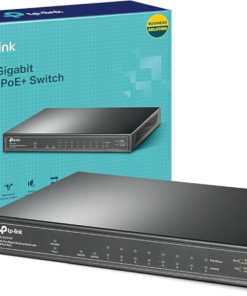 TP‑Link 10‑Port Gigabit Desktop Switch with 8‑Port PoE+ – TL‑SG1210P