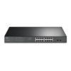 TP‑Link 18‑Port 10/100/1000Mbps Gigabit Easy Smart Switch with 16‑Port PoE+ – TL‑SG1218MPE