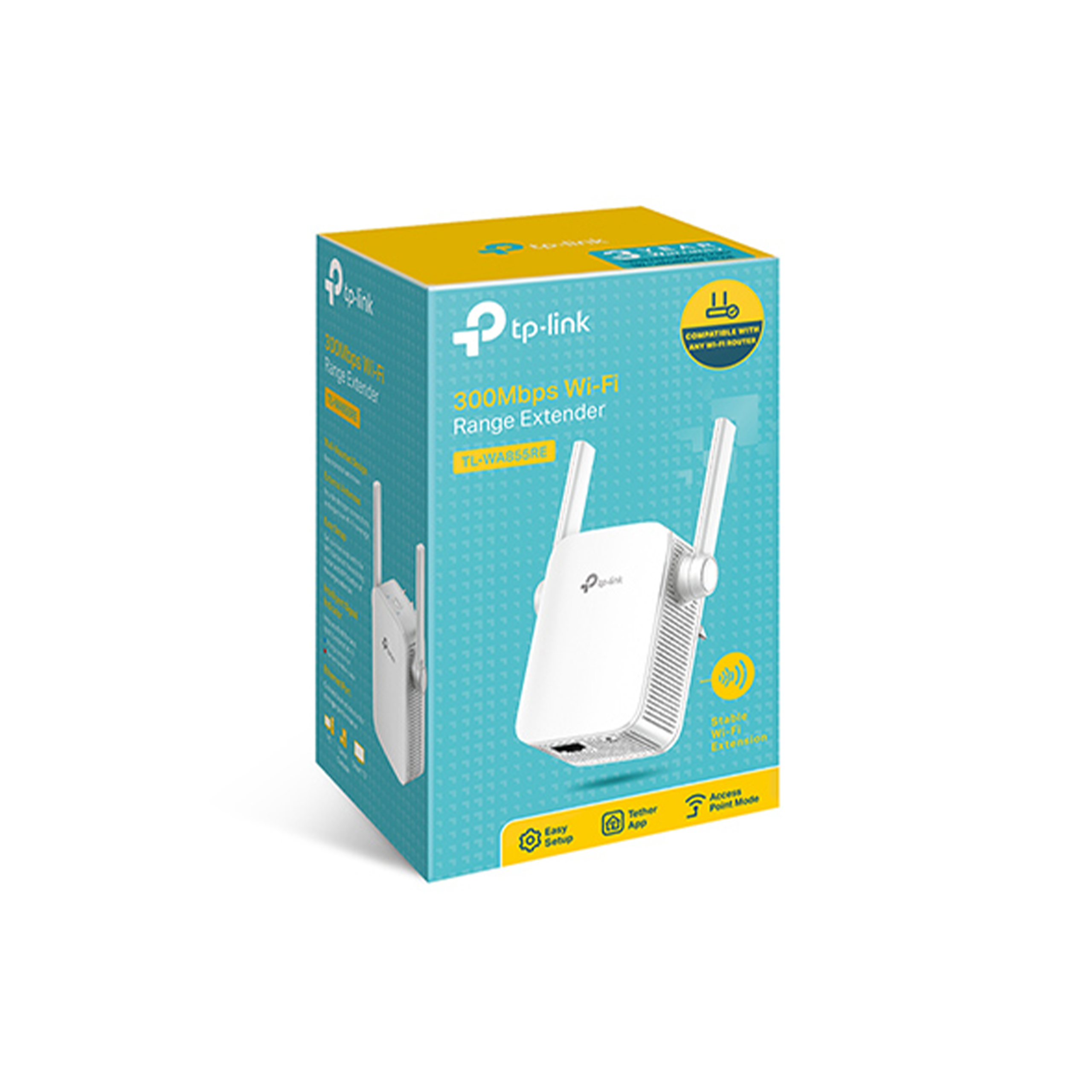 TP‑Link 300Mbps Wi‑Fi Range Extender – TL‑WA855RE