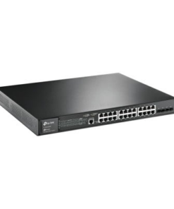 TP‑Link Omada JetStream 28‑Port Gigabit L2+ Managed Switch with 24 PoE+ Ports and 4 Gigabit SFP Slots – TL‑SG3428MP