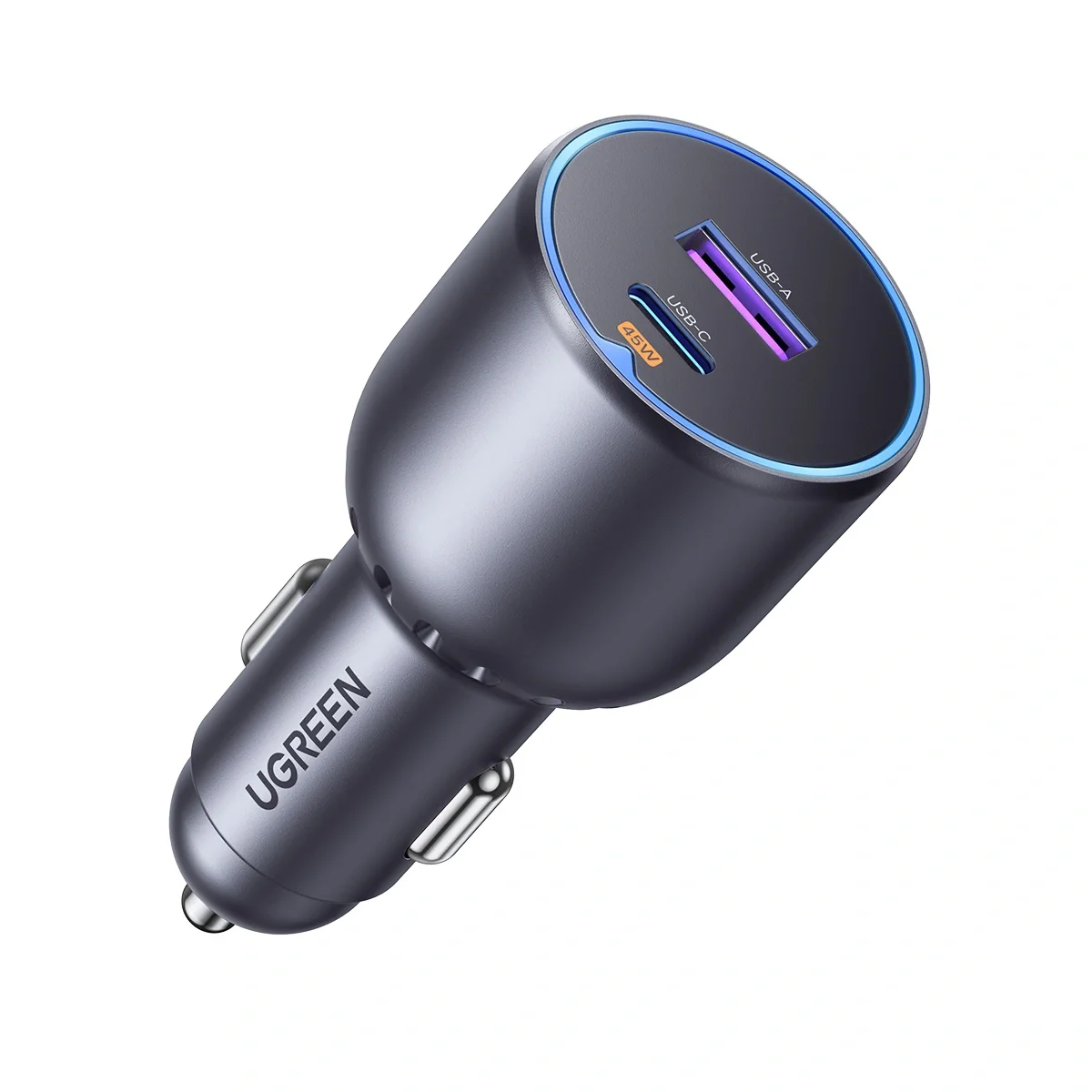Ugreen 63W 2-Port Fast Car Charger - EC701 - UG-35023