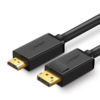 UGREEN DP Male to HDMI Male Cable 2m (Black) – UG-10202
