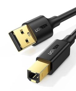 UGREEN USB 2.0 Type-A Male to Type-B Male Printer Cable 2m (Black) – UG-20847