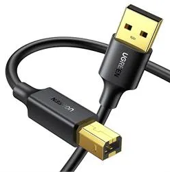 UGREEN USB 2.0 AM to BM Print Cable 3m (Black) – UG-10351