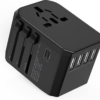USB‑C World Plug 120W Fast Portable Charger & International Universal Travel Adapter