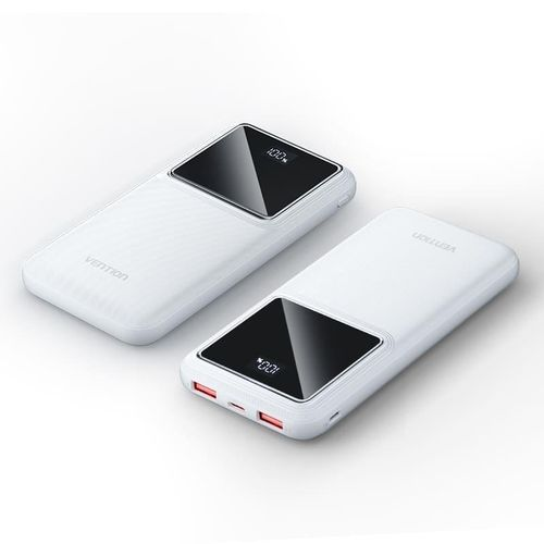 Vention 10,000mAh Power Bank - Black - VEN FHKBO