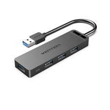 Vention 4-Port USB 3.0 Hub 0.5M Black VEN CHKBB
