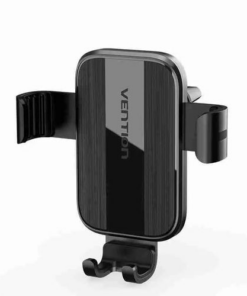 Vention Auto‑Clamping Car Phone Mount with Duckbill Clip Black Square Fashion Type - VEN KCTB0