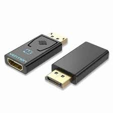Vention DisplayPort Male to HDMI Female Adapter Black - VEN-HBOB0