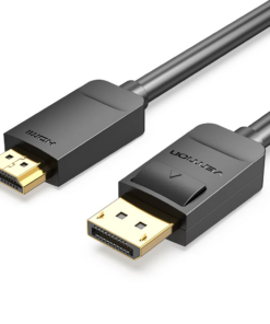 Vention DisplayPort to HDMI Cable 2M Black - VEN-HADBH