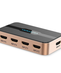 Vention HDMI Switcher 5 In 1 Out Gold - VEN ACDG0