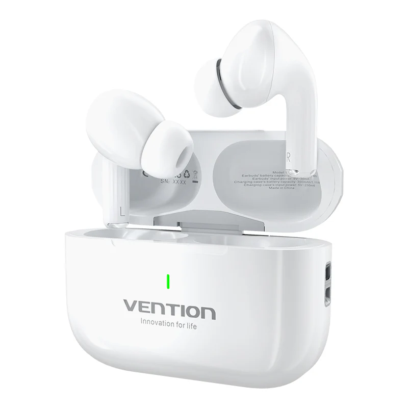 Vention HiFun True Wireless Bluetooth Earbuds White – VEN NBFW0