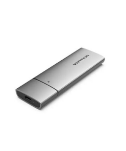 Vention M.2 NVMe SSD Enclosure (USB 3.1 Gen 2‑C) Gray Aluminum Alloy Type - VEN KPGH0