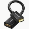 Vention Micro HDMI Male to HDMI Female Adapter Black - VEN AITB0