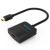 Vention Mini DisplayPort to HDMI Converter 0.15M Black - VEN-HBCBB
