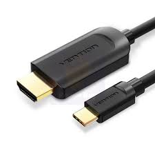 Vention Type-C to HDMI Cable 2M Black Metal VEN CGSBH