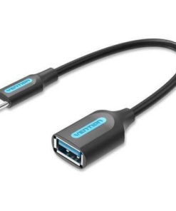 Vention USB 3.1 Gen 1 Type-C to USB-A OTG Cable 0.15M Black PVC VEN CDPH0