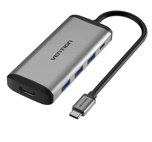 Vention USB-C Multi-Functional 5 in 1 Docking Station VEN CNBHB