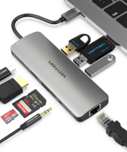 Vention USB-C Multi-Functional 9 in 1 Docking Station VEN THAHB