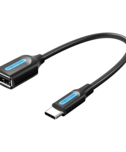 Vention USB-C to USB 2.0 OTG Cable 0.15M Black PVC VEN CCSBB