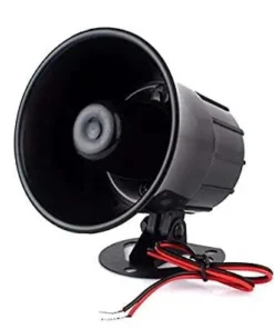 Wired Alarm Siren Horn 15W DC 6 to 12V Security Siren