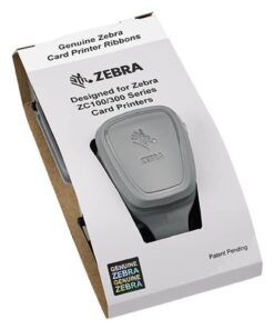 Zebra 800300-302 Monochrome Red Ribbon for ZC100/ZC300 – 1500 Prints
