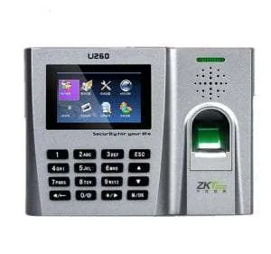 ZK U260 TCP/IP Fingerprint Time Attendance System Employee Attendance Terminal